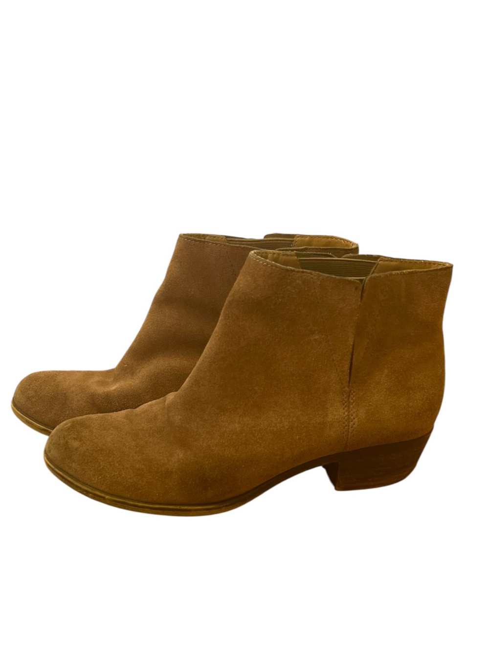 LUCKY BRAND Suede Leather Ankle Booties  Size 10M